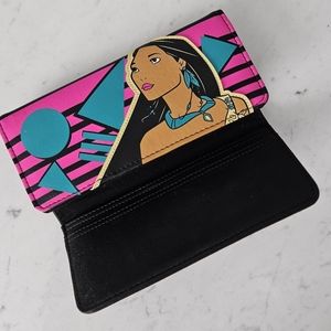 NWOT Disney x Loungefly Pocahontas Trifold Wallet